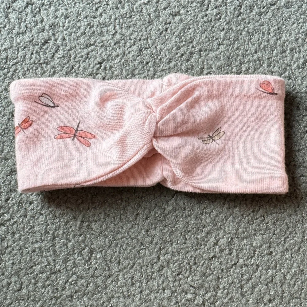 Pink Dragonfly Headband